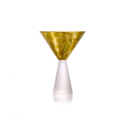 11oz. Handmade Martini Glass Set