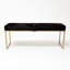 Upholstered Cowhide Bench-1506960573