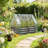 2-in-1 Raised Planter Greenhouse,Raised Garden Bed,Planter Raised Bed, Clear-1508482956