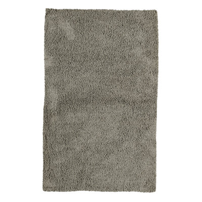Tapis gris de haute qualité noué à la main