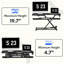 Desk Converter with Removable Keyboard Tray-747562092-747562091