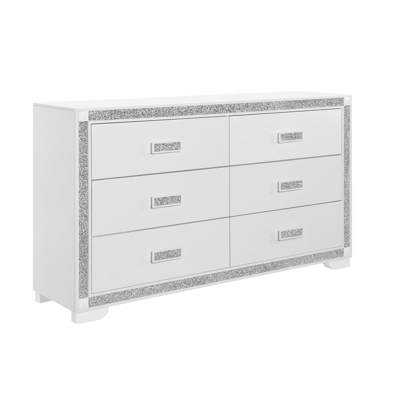 Commode Soulmarie, Blanc