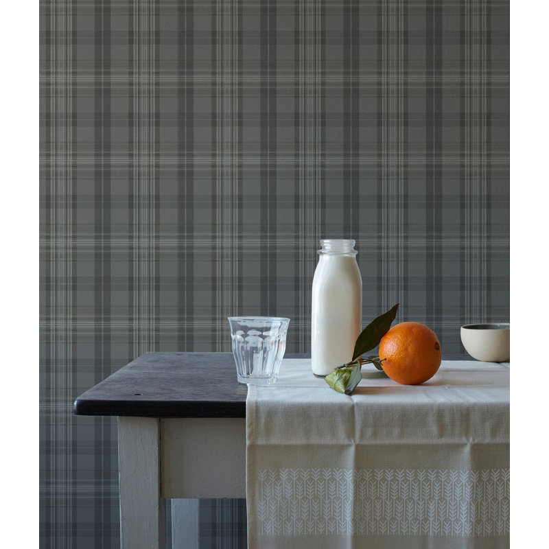 Rouleau de papier peint ardoise damarion L 33 pi x l 20,5 po Damarion, Gris clair