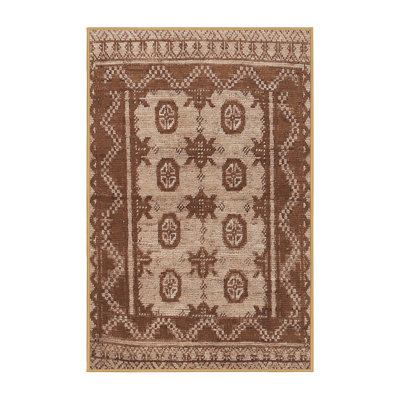 Tapis brun/beige traditionnel Galston