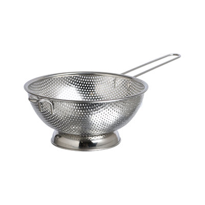 Buckingham Micro-Perforated Stainless Steel Long Handle Colander Strainer 