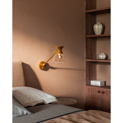 Mauer Steel Armed Sconce