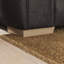 Bablu 4 Seater Faux Leather Corner Sofa -1581981424-1581981425