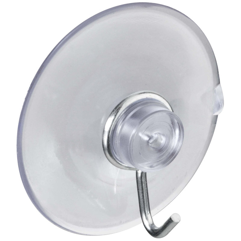 Ventouses National Hardware V2524 en transparent, H 4,1 po x l 4,5 po x P 6,5 po
