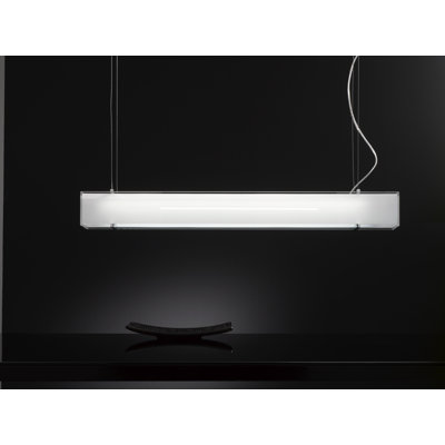 Trave 2 - Light Chrome Geometric Pendant