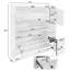 Versatile Shoe Cabinet With 3 Flip Drawers-775094300
