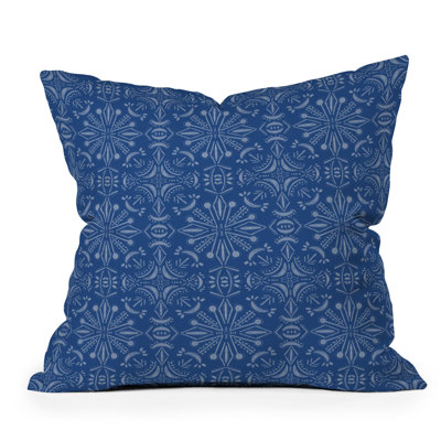  Geometric Shape Polyester Indoor/Outdoor Throw Pillow