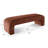 Floranda 60" Fully Velvet Upholstered Waterfall Entryway Bedroom Bench-147103479
