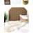 Cullompt Brown Boho Caramel College Dorm Twin XL Headboard with Hook & Loop Fastener