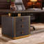Bureau d'écriture avec tiroirs Black Stone