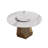 Round Sintered Stone Dining Table With Lazy Susan-124840785-124840787
