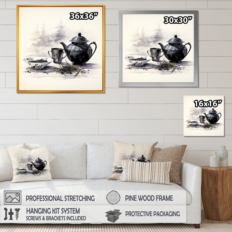 Boho noir et blanc ensemble de thé poteries IV - Boho poterie, décoration murale, H 30 po x l 30 po x P 1,5 po