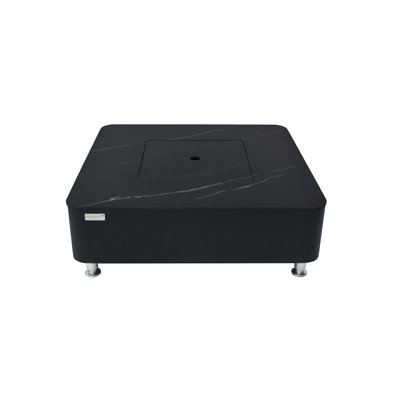 Square Stone Smokeless Outdoor Fireplace