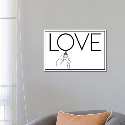 Love Is Never How It Looks by Filippo Spinelli - Print on Canvas