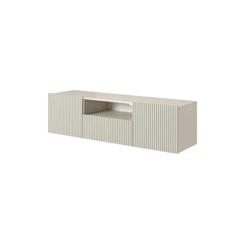 Amiriah Unfinished TV Stand for TVs up to 55", Cashmere