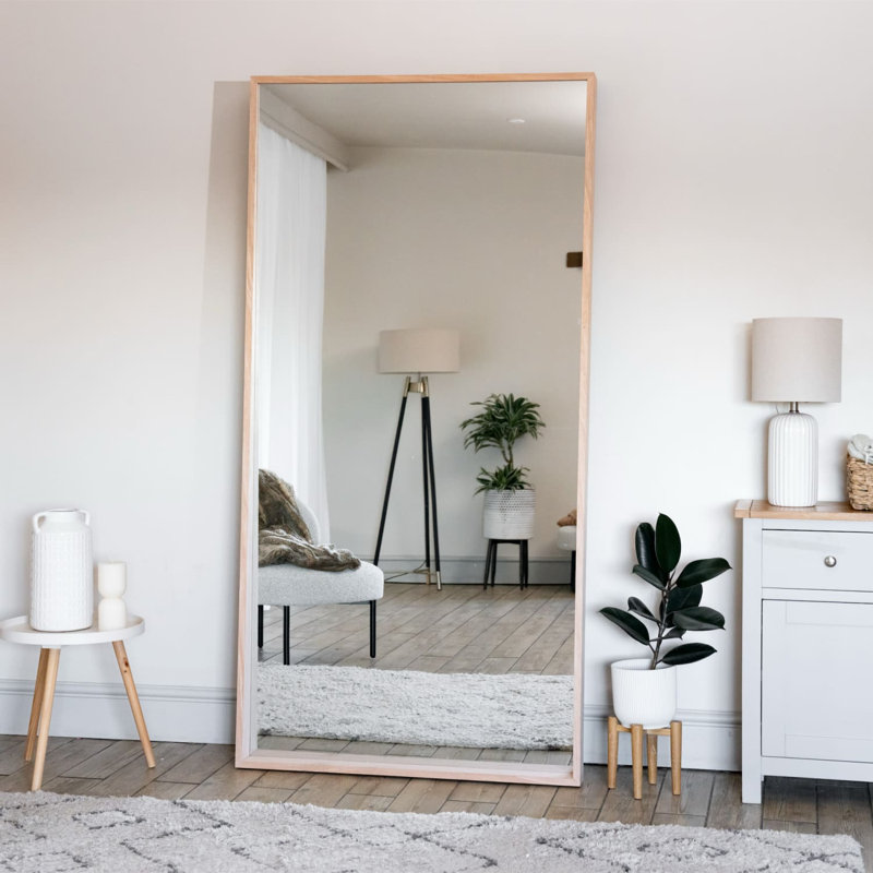 Hanaka High Grade Metal Rectangle Floor Mirror