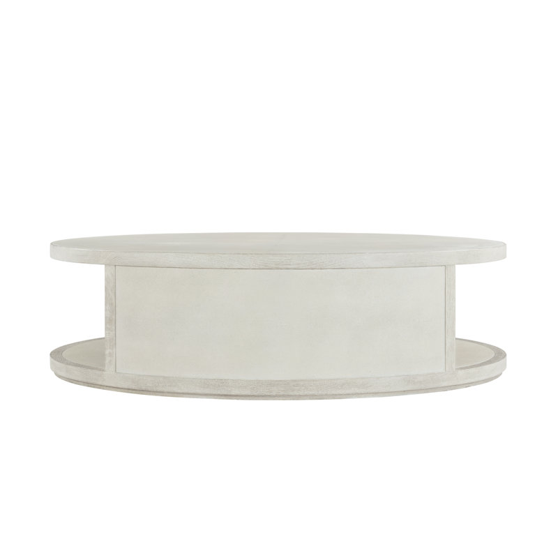 Maxwell Cocktail Table, 17" H x 60" L x 60" W, Cashmere