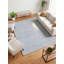 Tapis rectangulaire gris / ivoire Puja-89061240