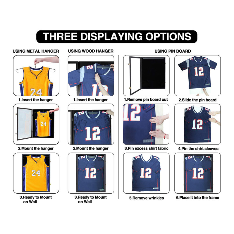 Jersey Display Frame Free Shipping! Jersey Frame Display Case - Main Image