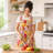 Springtime Floral Pinafore Apron