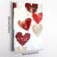 Art mural sur toile encadré en 2 dimensions, motif en forme de cœur, graffiti abstrait, impression sur toile de style expressionniste, cadeau idéal pour la Saint-Valentin, prêt à accrocher