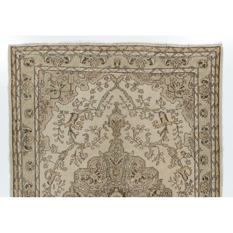 Tapis turc rétro fait à la main