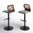 Laurenzio Swivel Upholstered Adjustable Height Counter Stool with Metal Frame-93570924-93570923