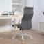 Polyester Desk Chair PU Leather Office Chair Adjustable Height-26645361