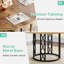 Round Unfinished Metal Base Dining Table-209400650