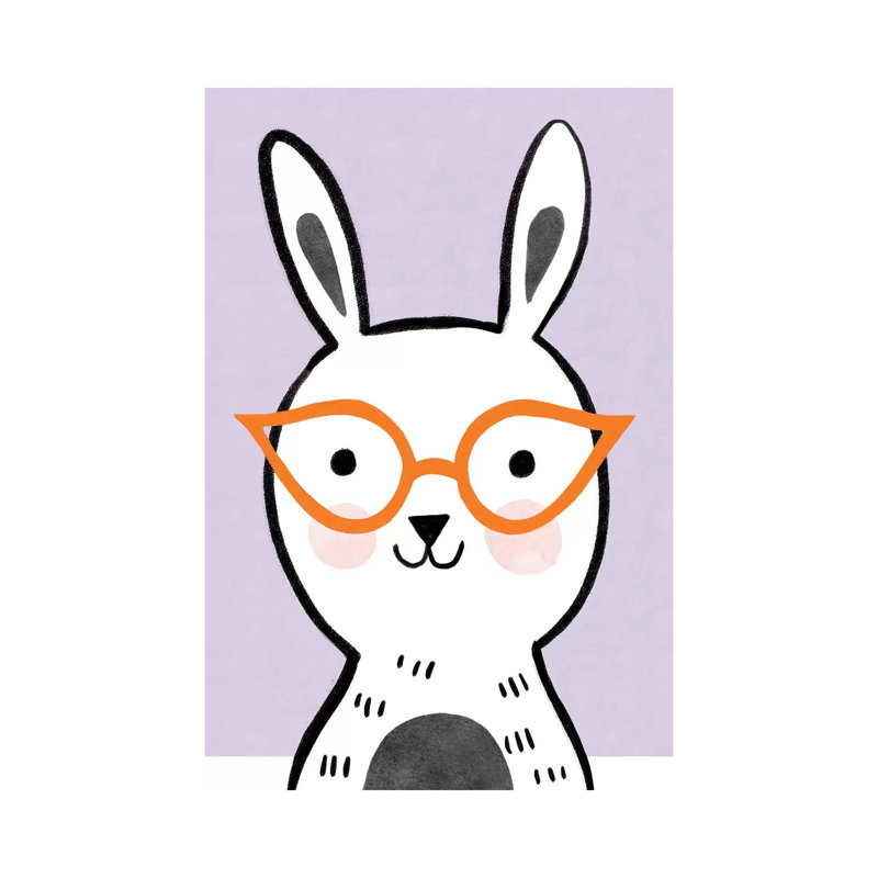 Baby Colourful Glasses II by Natalie Miles - Wrapped Canvas Print, 101.6 cm H x 66.04 cm W x 1.91 cm D