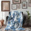 Chinoiserie Tea Set - 1 Piece Premium Sherpa Blanket-101262949