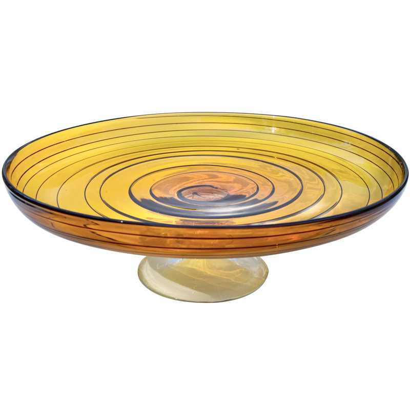 Handmade Glass Decorative Bowl