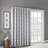 Jacquard Grommet Top Total Blackout Curtain Panel-102624878-113341873