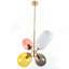 Colben Modern Colourful Glass Globe Pendant Light