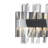 Elezabeth Stainless Steel LED Flush Mounted Sconce