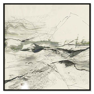 Green Sketches Print
