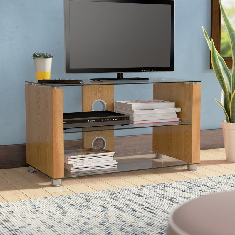 Irinna TV Stand, Oak, 47" H x 120" W x 40" D