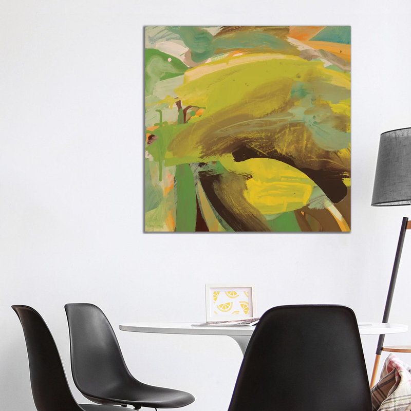 Landscape by Pamela Staker - Painting on Canvas, Wrapped Canvas, 45.72 cm H x 45.72 cm W x 3.175 cm D