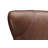 Emerald Top Grain Genuine Leather Wingback Accent Chair-1815130994