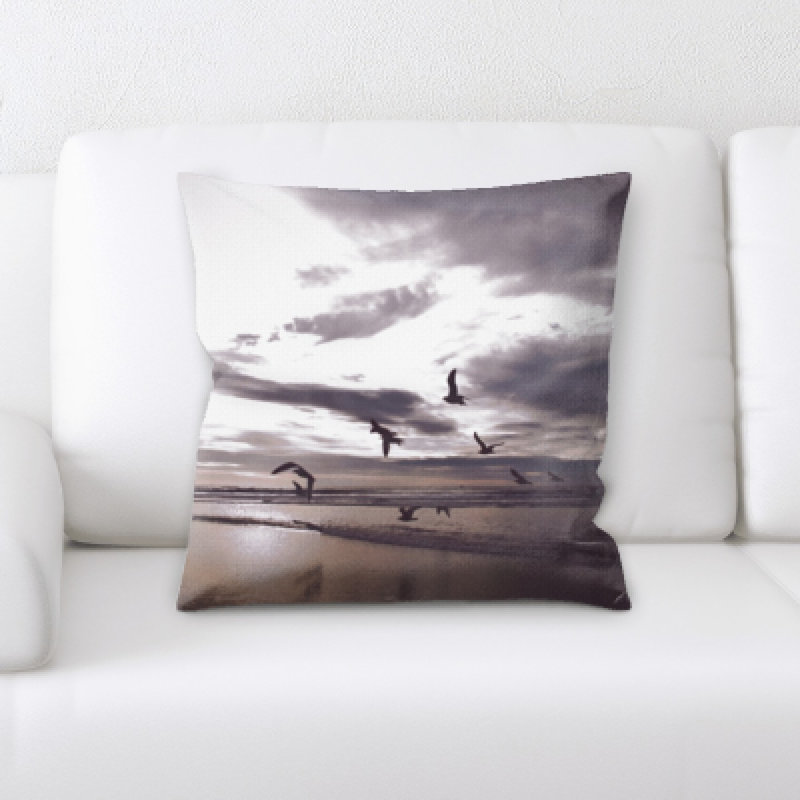 Microsuede Throw Pillow