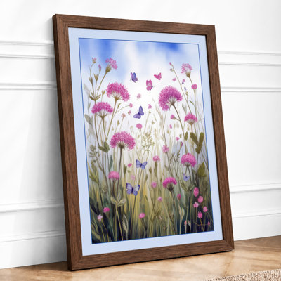 Wildflower Meadow Botanical - Framed Print