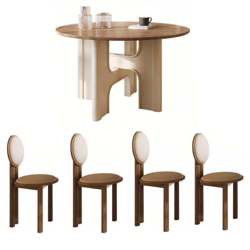 Ensemble de table de salle à manger Nordic, H 29,52 po x L 47,24 po x l 47,24 po
