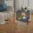 2 Tiers Acrylic Bedside Table With Open Storage Shelf-188515695
