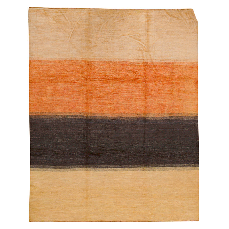 Wool Striped Area Rug