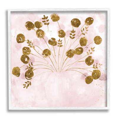 «Pink Floral Bouquet Arrangement» par Ruth Fromstein - peinture sur toile