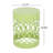 Outdoor Metal End Table -Large-967879771